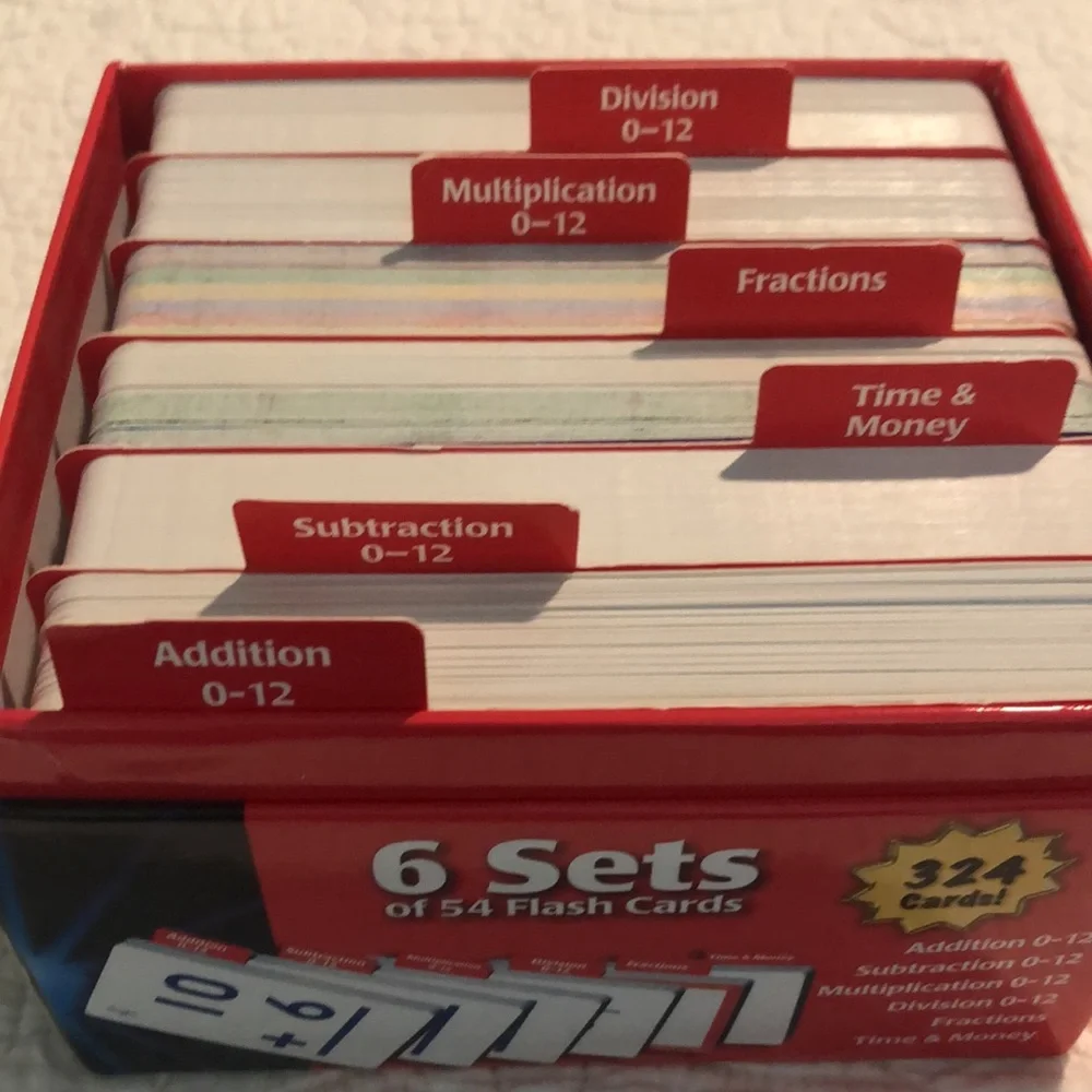 Spectrum Math Flash Cards - Picture 4 of 5